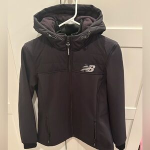 New Balance Charcoal Hooded Jacket